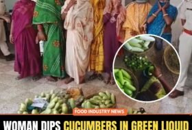 Woman Dips Cucumbers in Green Liquid at Bihar Railway Station, 9 Detained