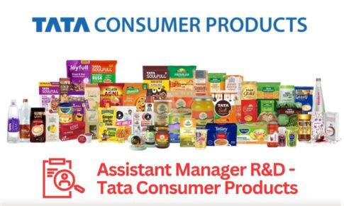 Assistant Manager R&D – Tata Consumer Products