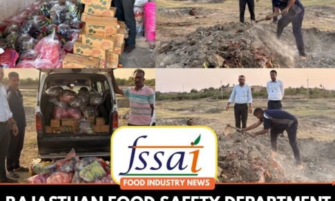 Rajasthan Food Safety Department Destroys Expired Chuskis and Flavoured Beverages in Sirohi