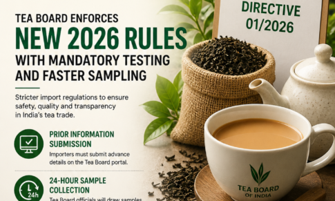 India Tightens Tea Import Rules with Mandatory Testing and Faster Sampling