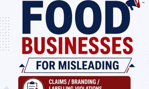 FSSAI Issues Notices to Food Businesses Over Misleading Claims and Consumer Complaints