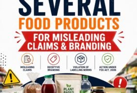FSSAI Issues Notices to Food Brands Over Misleading Claims and Product Names