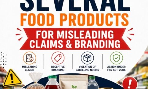 FSSAI Issues Notices to Food Brands Over Misleading Claims and Product Names