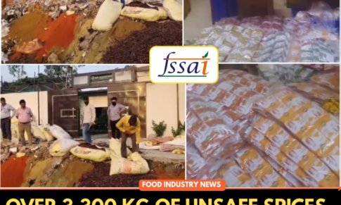 Over 3,300 KG of Unsafe Spices Worth ₹13.67 Lakh Destroyed by FSDA Lucknow