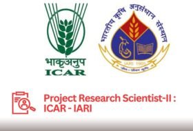 Project Research Scientist-II – ICAR – IARI