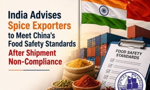 Spices Board Advises Spice Exporters to Meet China’s Food Safety Standards After Shipment Non-Compliance