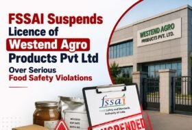 FSSAI Suspends Licence of Westend Agro Products Pvt Ltd Over Serious Food Safety Violations