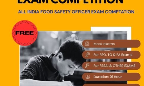 Free Mock Exam: Food safety Officer Exam competitions – 1