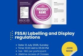 FSSAI Labelling, Advertisement & Packaging Regulations Training