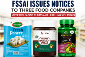 FSSAI Issues Notices to Three Food Companies Over Misleading Claims and Labelling Violations