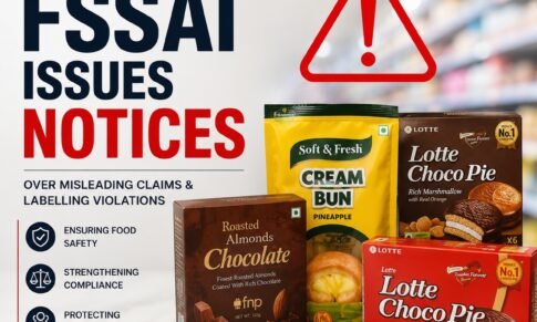 FSSAI Issues Notices to Ferns N Petals, Kubera Foods and Lotte India Over Misleading Food Claims and Labelling Violations