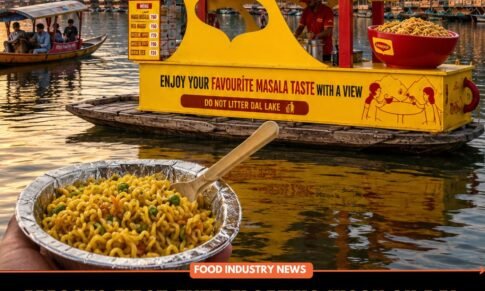 Maggi’s First-Ever Floating Kiosk on Dal Lake Wins Hearts and Sparks Debate Online