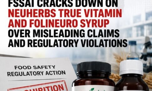 FSSAI Cracks Down on Neuherbs True Vitamin and Folineuro Syrup Over Misleading Claims and Regulatory Violations
