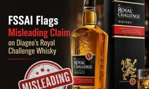 FSSAI Flags Misleading ‘Matured in American Oak Casks’ Claim on Diageo’s Royal Challenge Whisky
