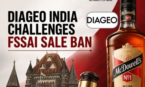 Diageo India Challenges FSSAI Sale Ban on McDowell’s No 1 Rum in Bombay High Court