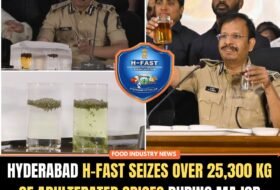Hyderabad H-FAST Seizes Over 25,300 Kg of Adulterated Spices During Major Food Safety Crackdown