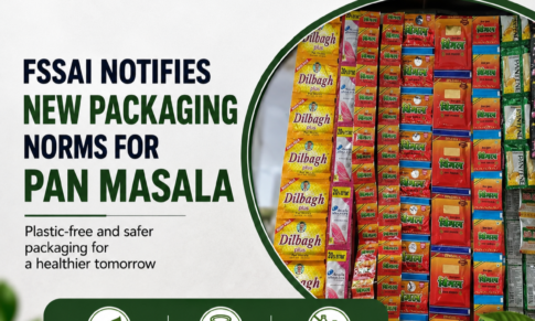 FSSAI Notifies New Packaging Norms for Pan Masala with Plastic-Free Materials