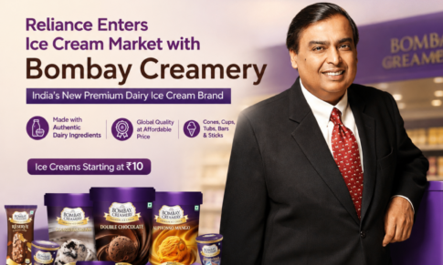 Reliance Enters India’s Ice Cream Market with New Brand Bombay Creamery