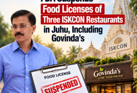 FDA Suspends Food Licenses of Three ISKCON Restaurants in Juhu, Including Govinda’s