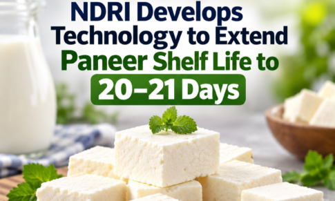 NDRI Develops Technology to Extend Paneer Shelf Life to 20–21 Days