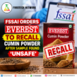FSSAI Orders Everest to Recall Cumin Powder After Sample Declared Unsafe