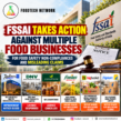 FSSAI Takes Action Against Radisson Blu Hotel, DNV Food Products, Jhanvitanni, BigBasket and Flipkart