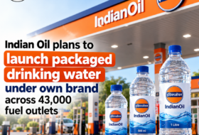 Indian Oil Plans Packaged Drinking Water Brand Across 43,000+ Fuel Outlets