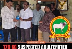 170 Kg Suspected Adulterated Ghee Seized from Ongole Dairy