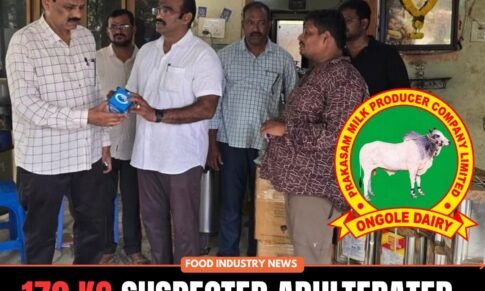 170 Kg Suspected Adulterated Ghee Seized from Ongole Dairy